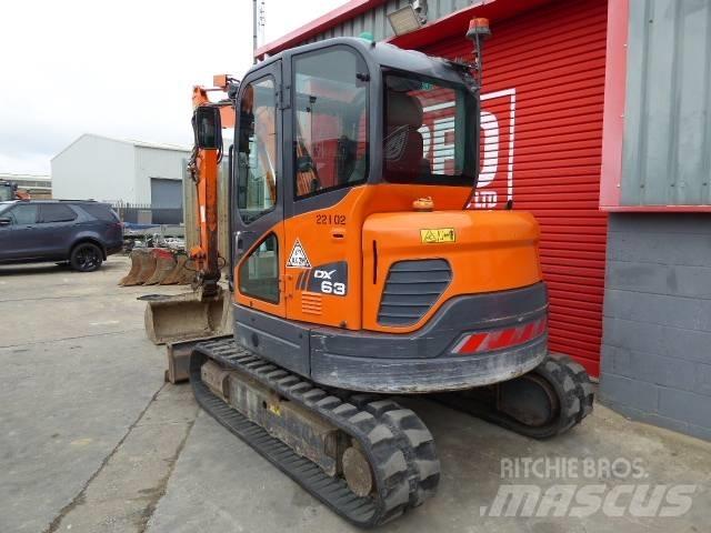 Doosan DX 63-3 Mini Escavadoras <7t