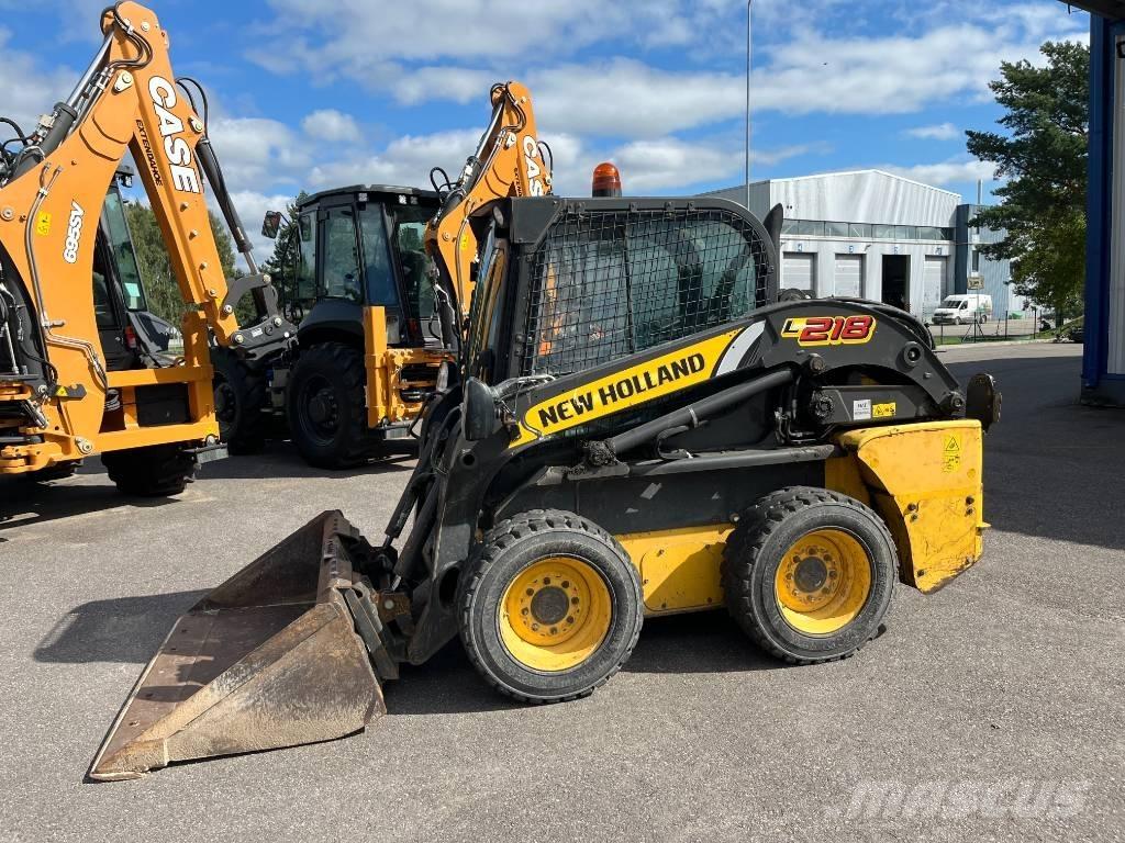 New Holland L 218 Carregadoras de direcção deslizante