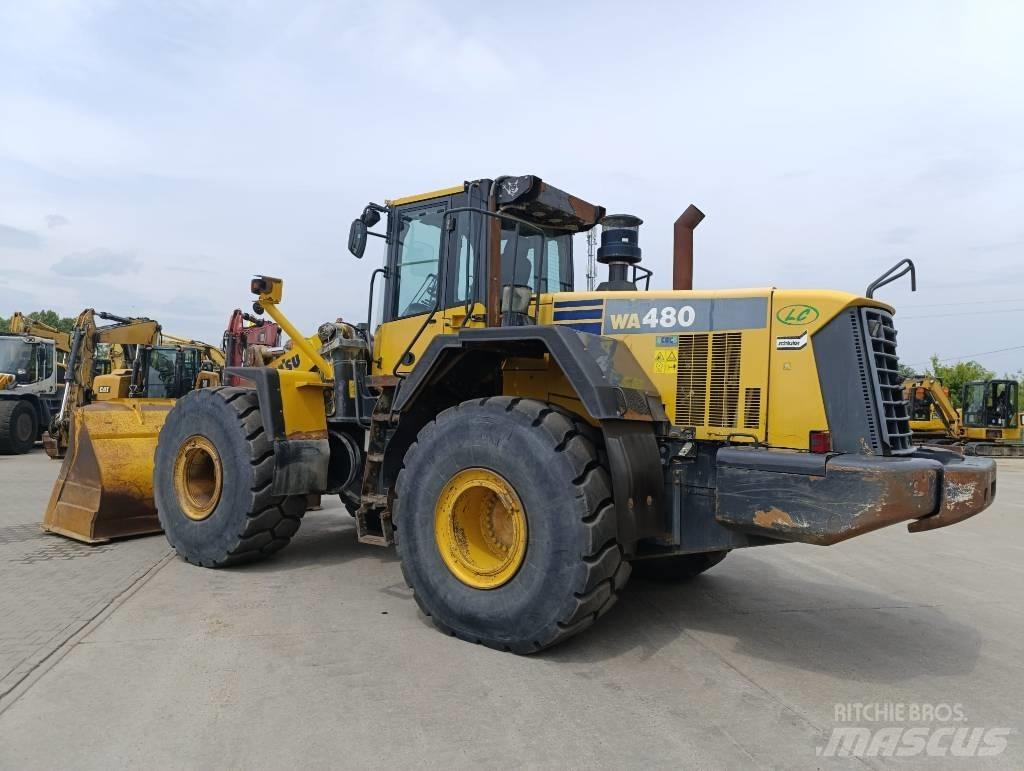 Komatsu WA 480-6 Pás carregadoras de rodas