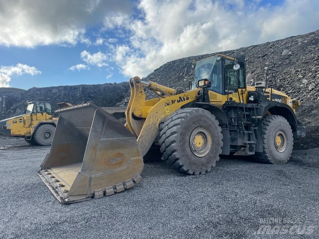 Komatsu WA500 Pás carregadoras de rodas