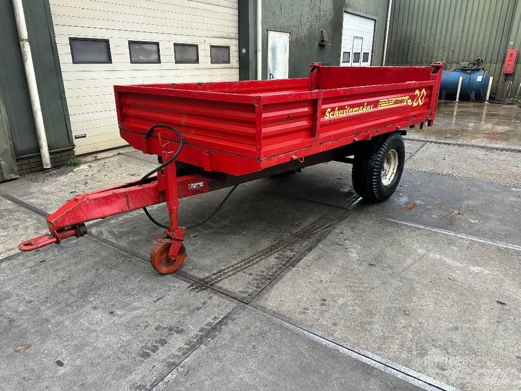  Kiepwagen 4t Reboques Agrícolas basculantes