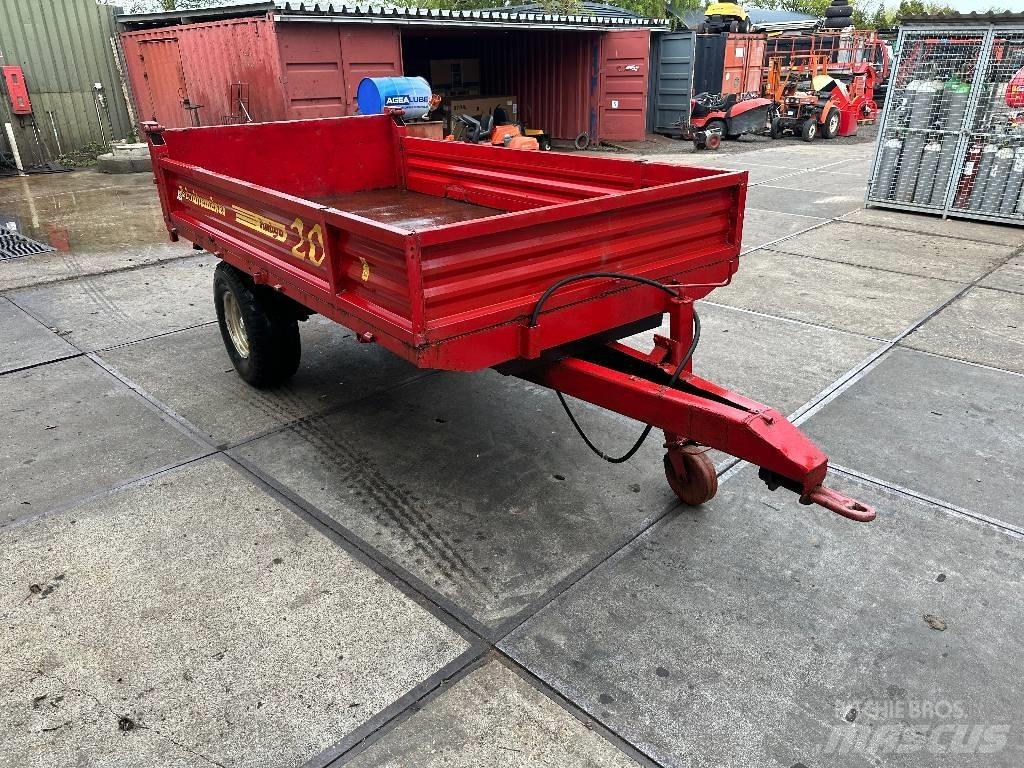  Kiepwagen 4t Reboques Agrícolas basculantes