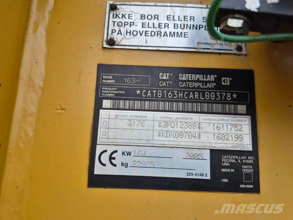 CAT 163 H Motoniveladoras