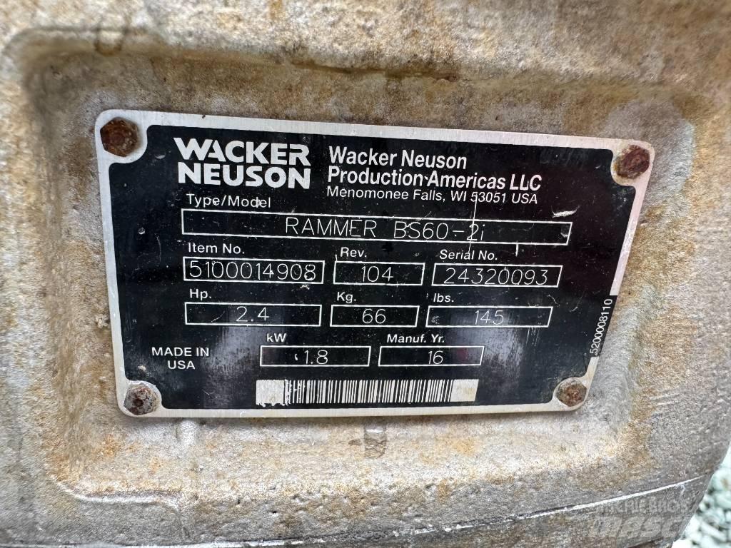Wacker Neuson BS60-2 Saltitões