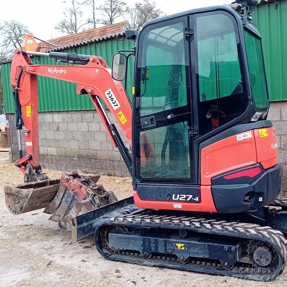 Kubota U 27-4 Mini Escavadoras <7t