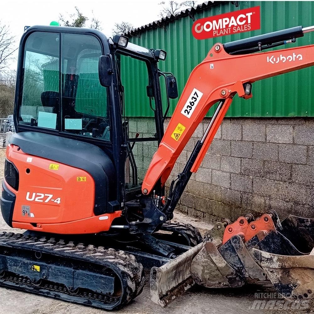Kubota U 27-4 Mini Escavadoras <7t