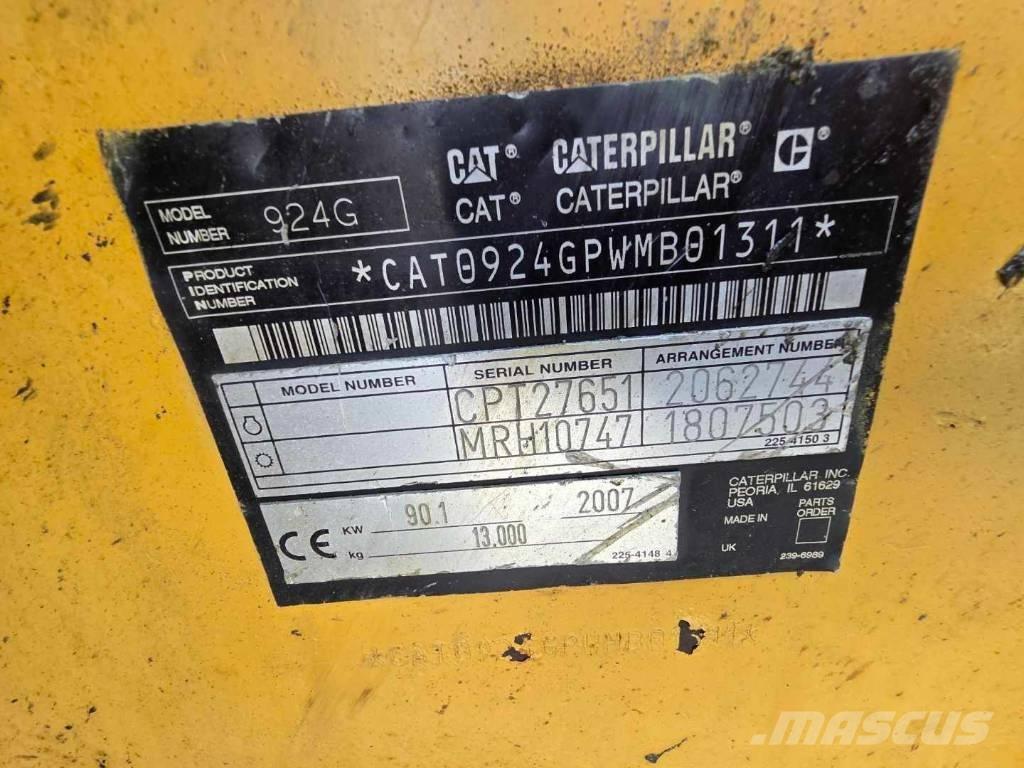 CAT 924 G Pás carregadoras de rodas