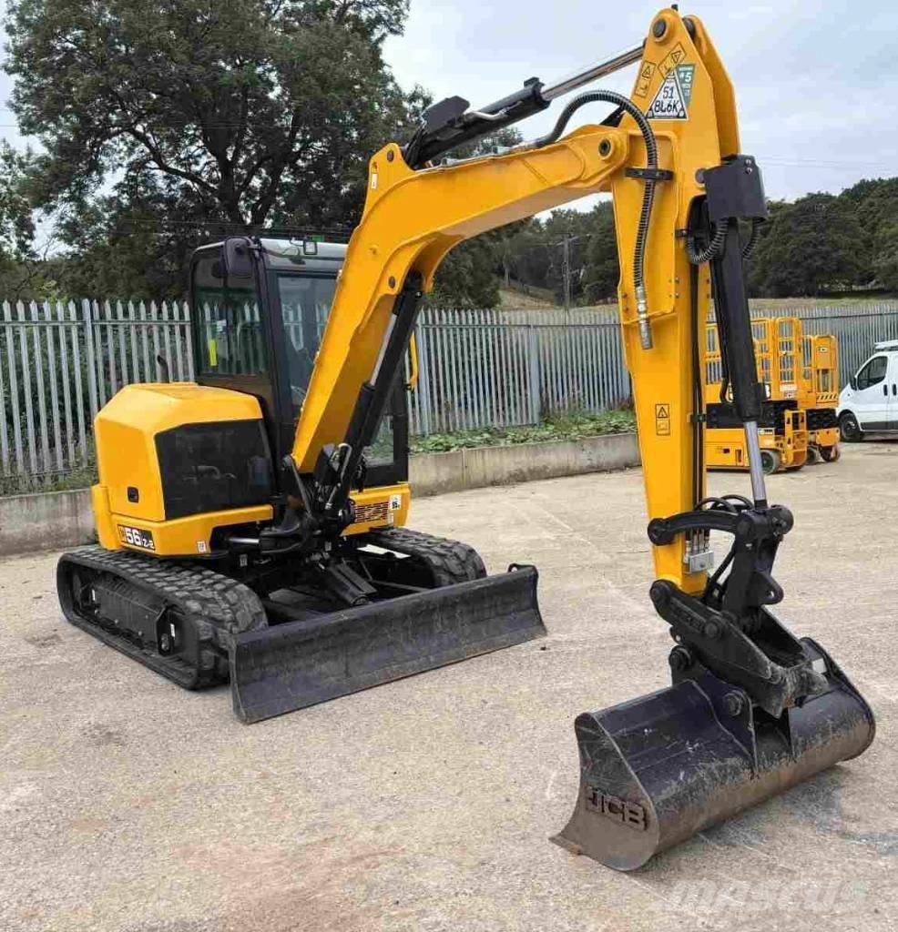 JCB 56Z-2 Plus Mini Escavadoras <7t