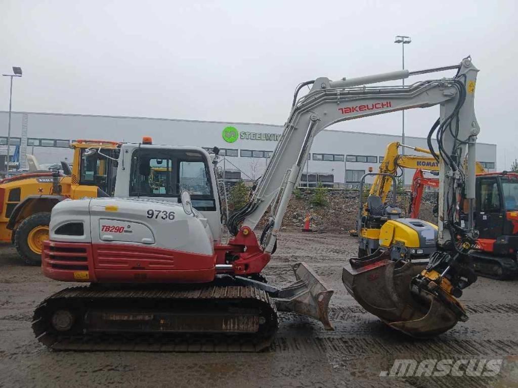 Takeuchi TB 290 Escavadoras Midi 7t - 12t