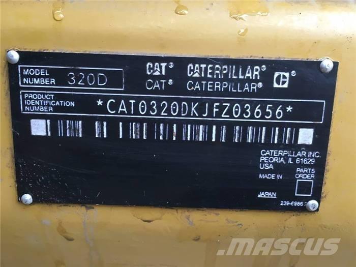 CAT 320 D Escavadoras de rastos