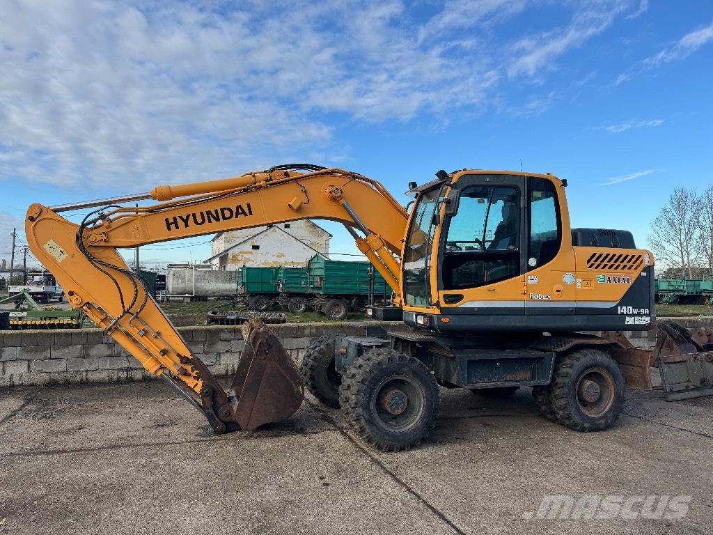 Hyundai R140W-9A Escavadoras de rodas