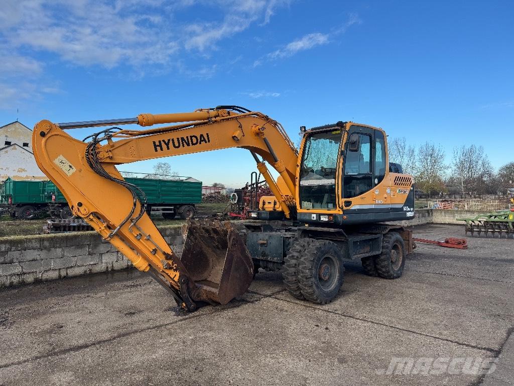 Hyundai R140W-9A Escavadoras de rodas