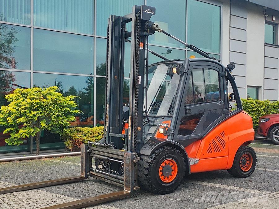 Linde H50T-01 Empilhadores a gás