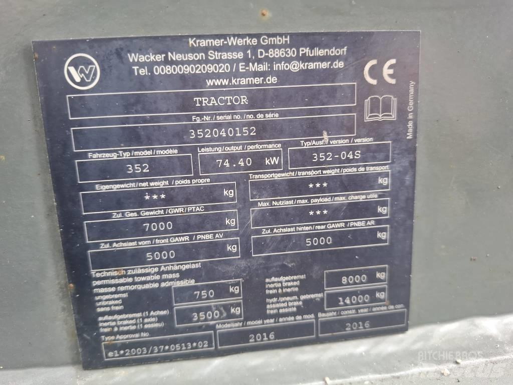 Kramer 8115 Pás carregadoras de rodas