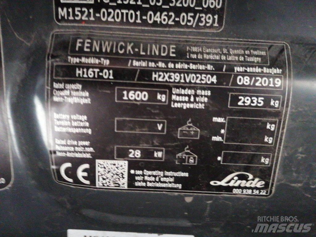Linde H16T-01 Empilhadores a gás