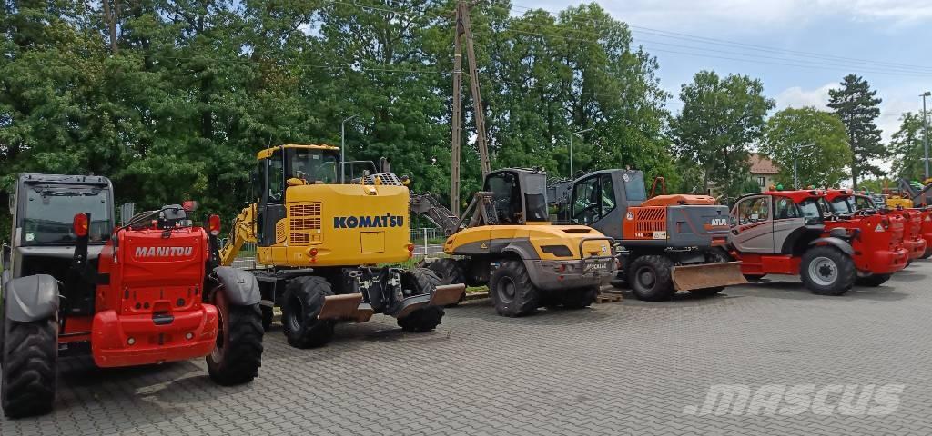 Atlas 140 W Escavadoras de rodas