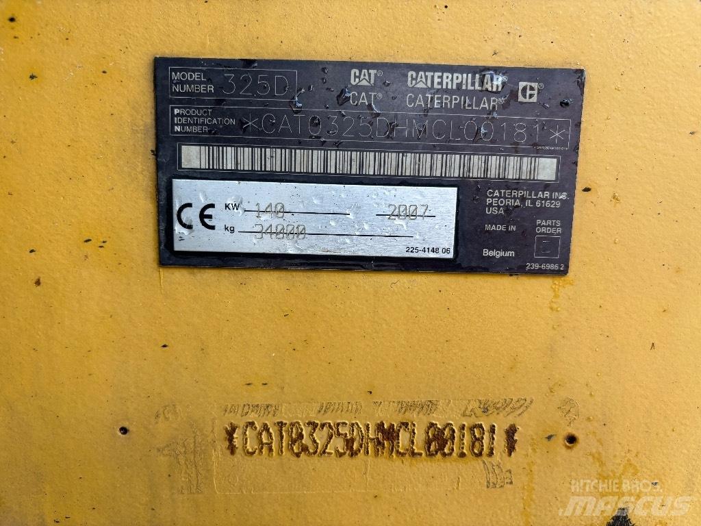 CAT 325 D LR Escavadoras de rastos