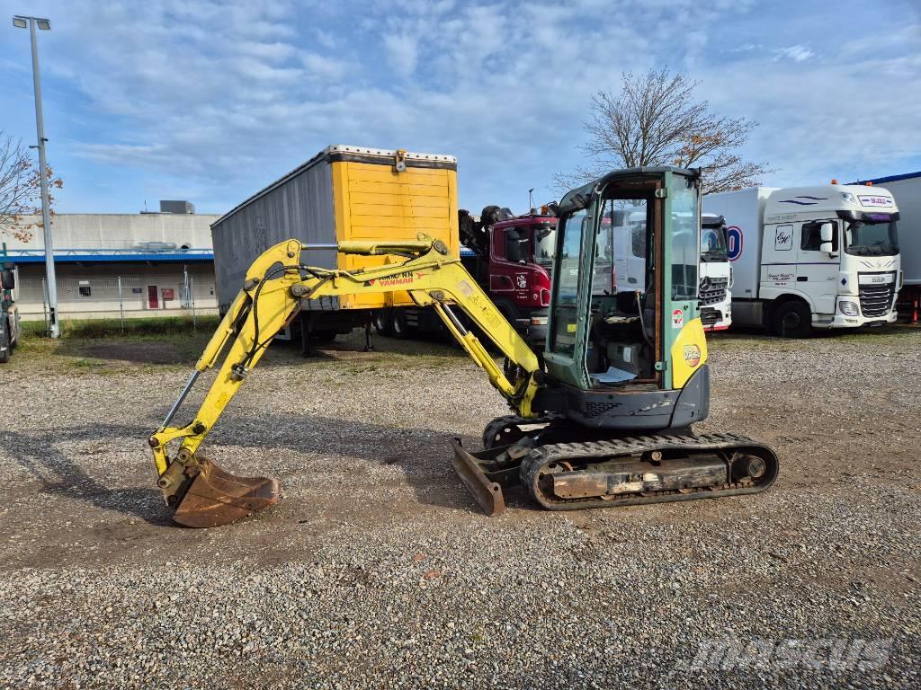 Yanmar Vio 25 Mini Escavadoras <7t