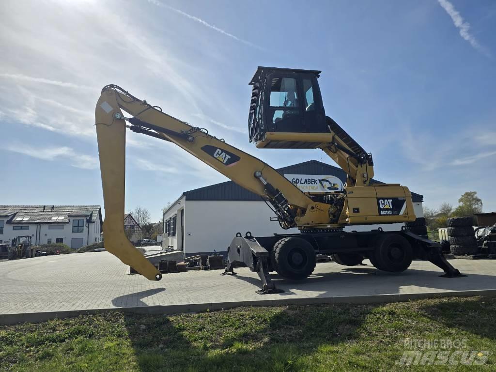 CAT 318D Manipuladores de resíduos / indústria