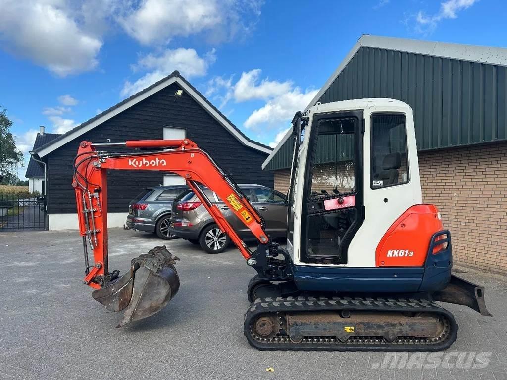 Kubota KX61-3 Mini Escavadoras <7t