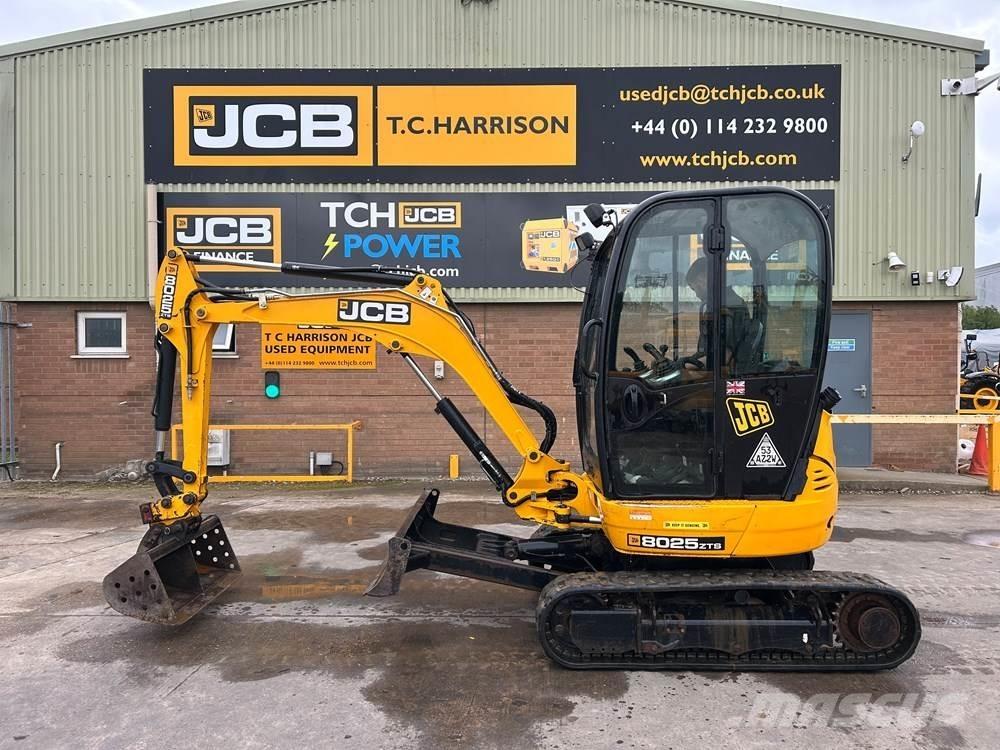 JCB 8025 Mini Escavadoras <7t