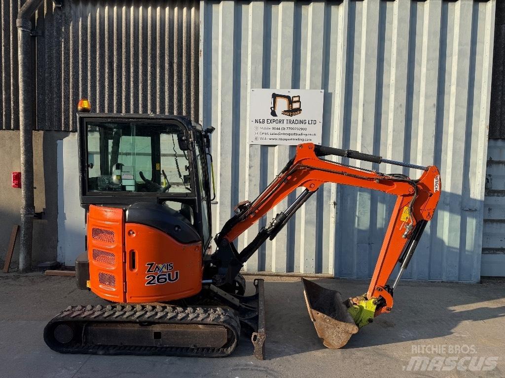 Hitachi ZX 26 Mini Escavadoras <7t