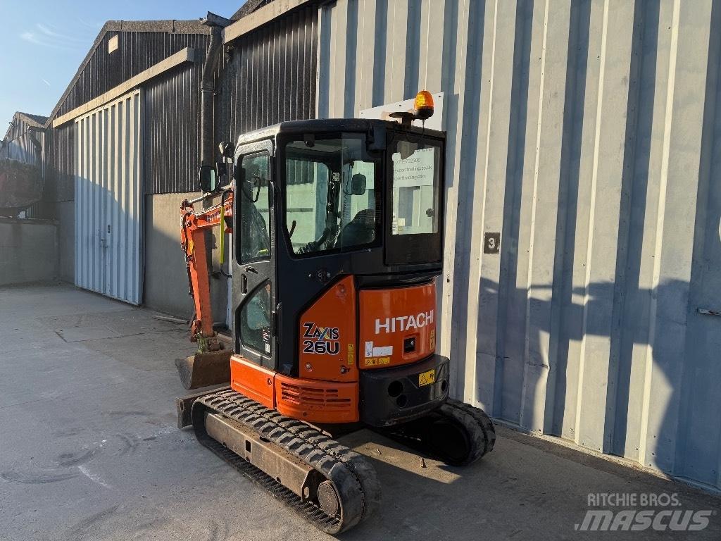 Hitachi ZX 26 Mini Escavadoras <7t
