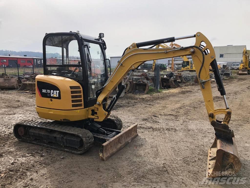 CAT 302.7 D Mini Escavadoras <7t
