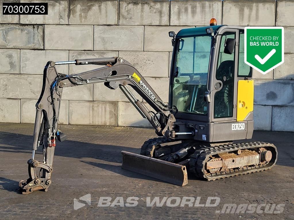 Volvo ECR25 D Mini Escavadoras <7t