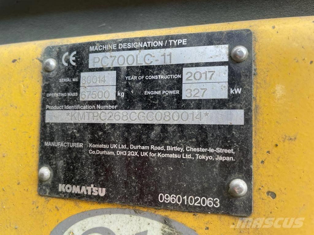 Komatsu PC700LC-11 Escavadoras de rastos