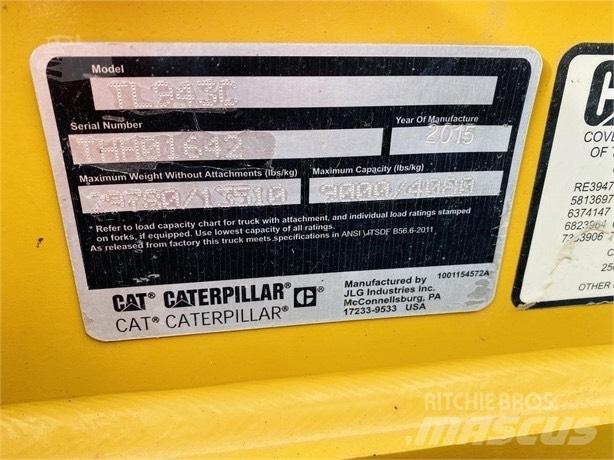 CAT TL 943 C Manipuladores telescópicos