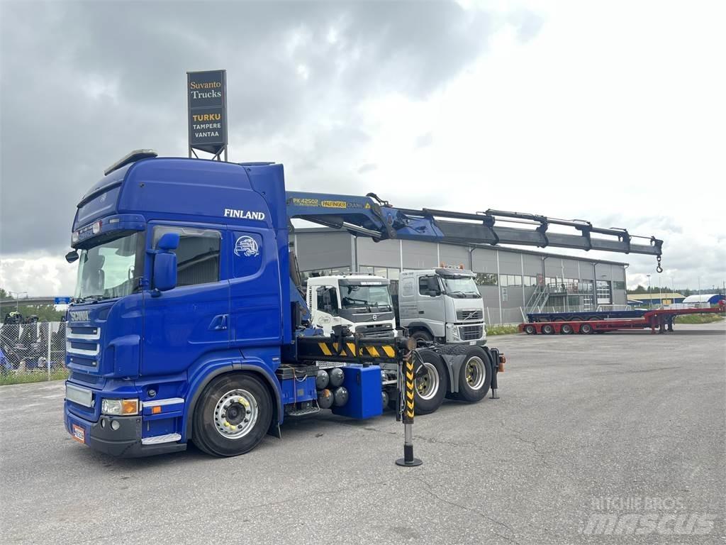 Scania R 560 6X2 Camiões grua