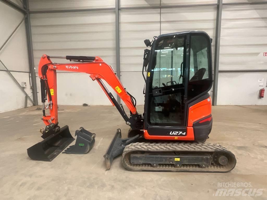 Kubota U 27-4 HI Mini Escavadoras <7t