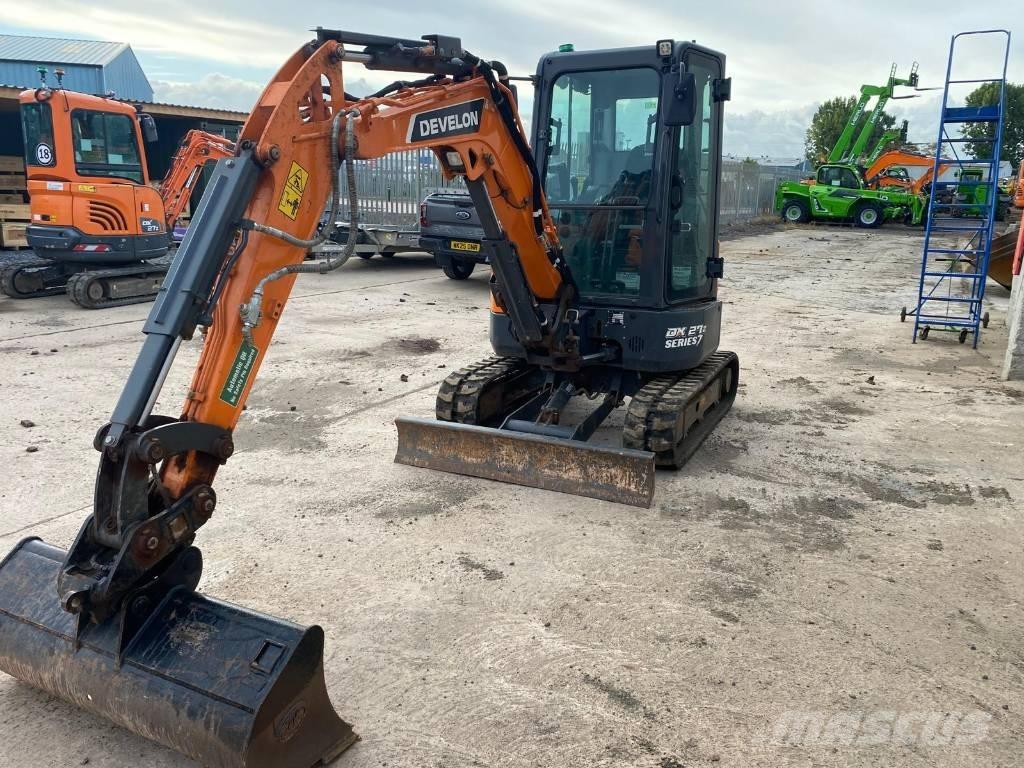 Develon DX 27 Z-7 Mini Escavadoras <7t