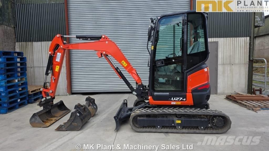 Kubota U 27-4 Mini Escavadoras <7t