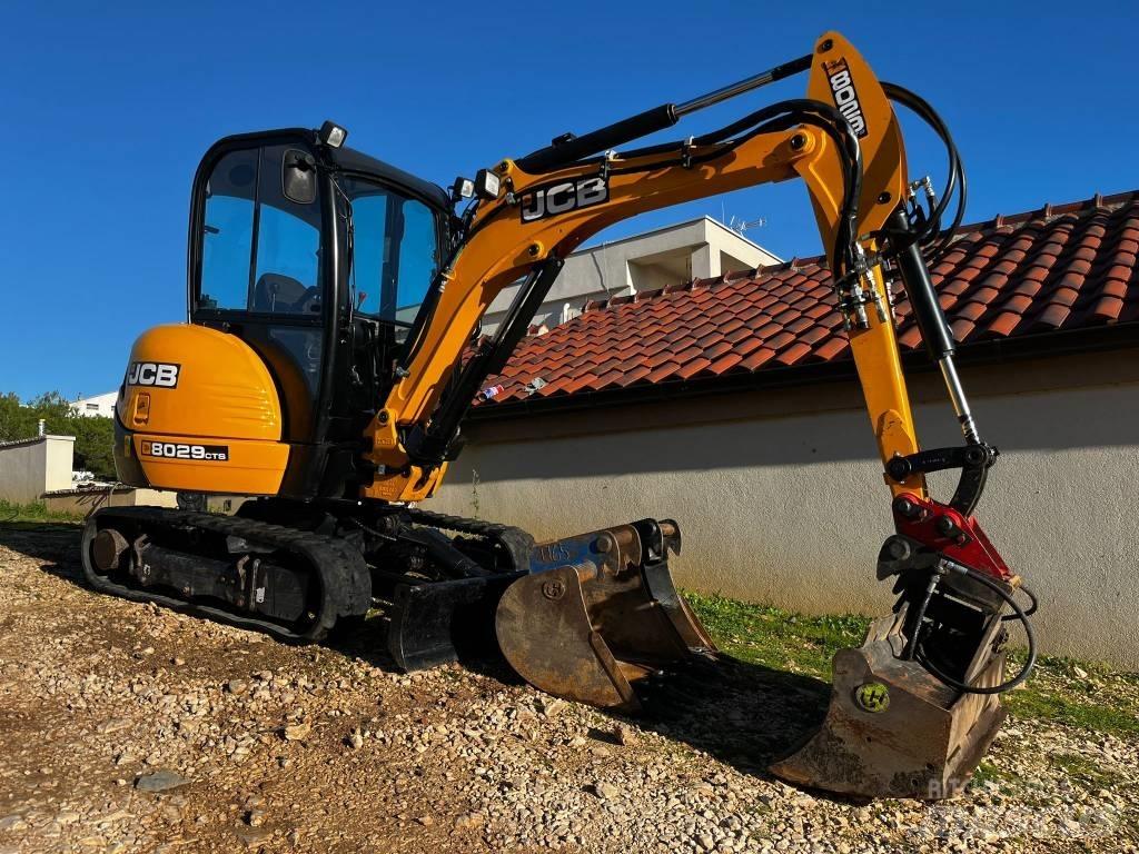 JCB 8029 CTS Mini Escavadoras <7t