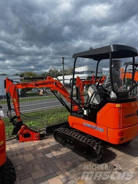 Lonking CDM6020 Mini Escavadoras <7t