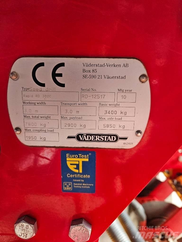 Väderstad Rapid300C Perfuradoras combinadas