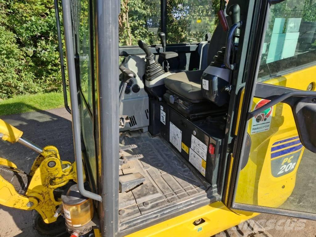 Komatsu PC 20 R-5 Mini Escavadoras <7t