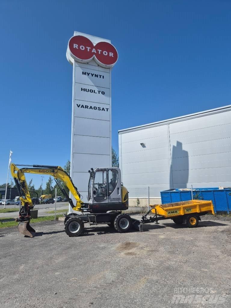 Wacker Neuson 6503 Escavadoras de rodas