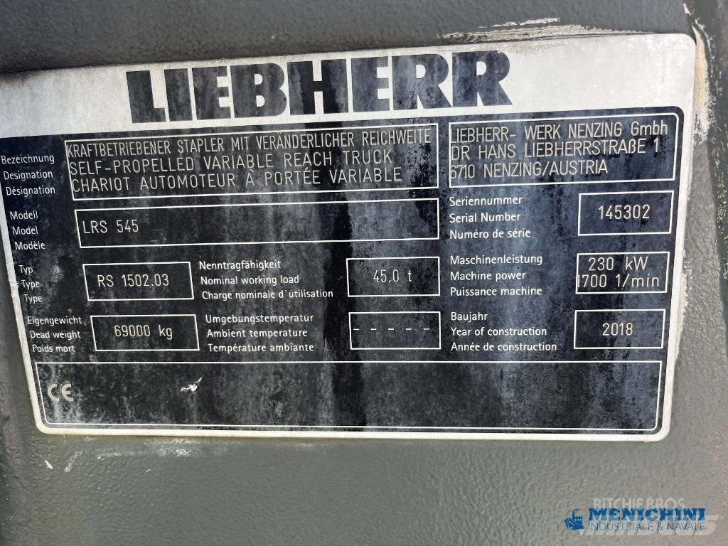 Liebherr LRS 545 Manuseadores de contentores
