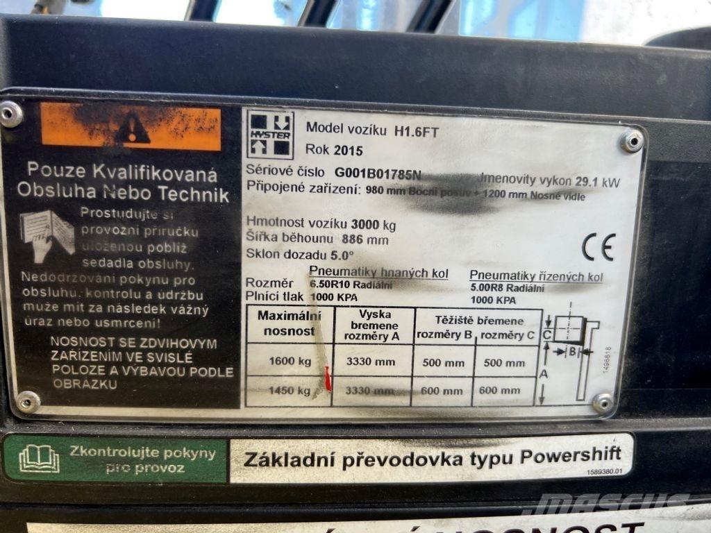 Hyster H 1.6 FT Empilhadores Diesel
