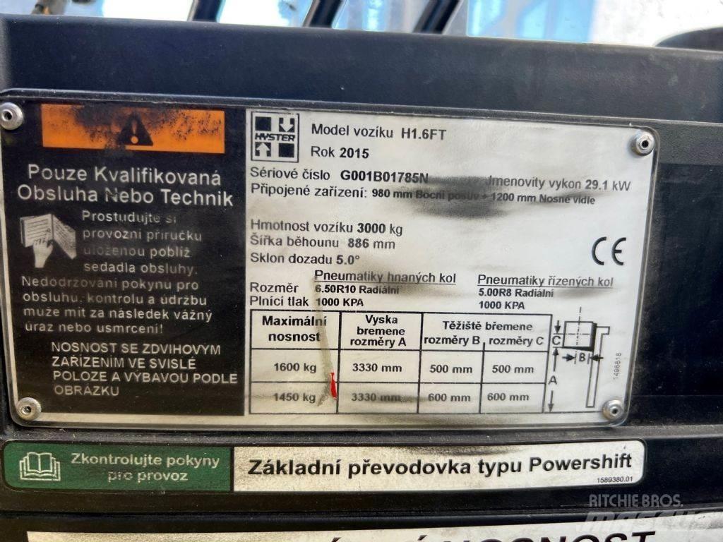 Hyster H 1.6 FT Empilhadores Diesel