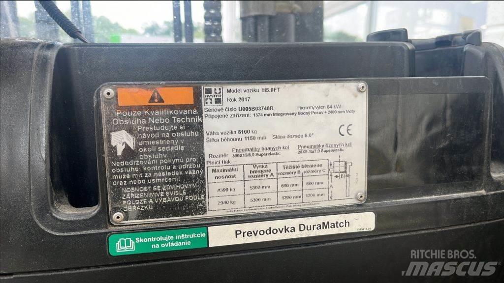 Hyster H 5.0 FT Empilhadores a gás