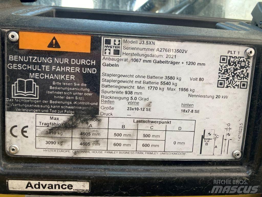 Hyster J 3.5 XN Empilhadores eléctricos