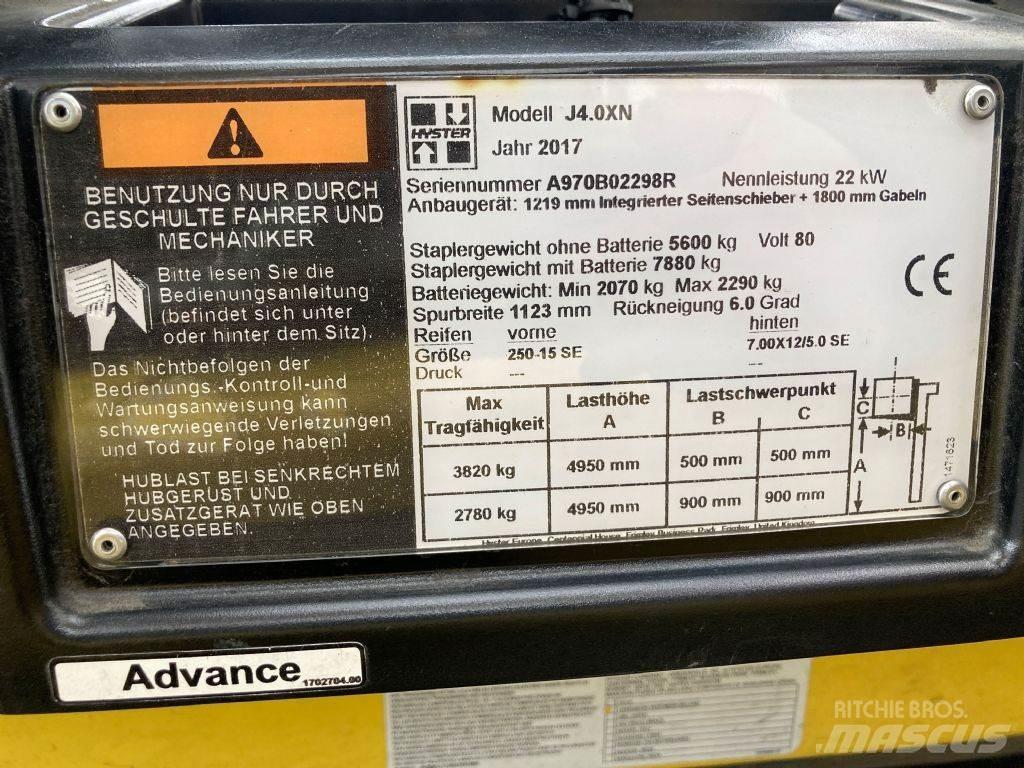 Hyster J 4.0 XN Empilhadores eléctricos