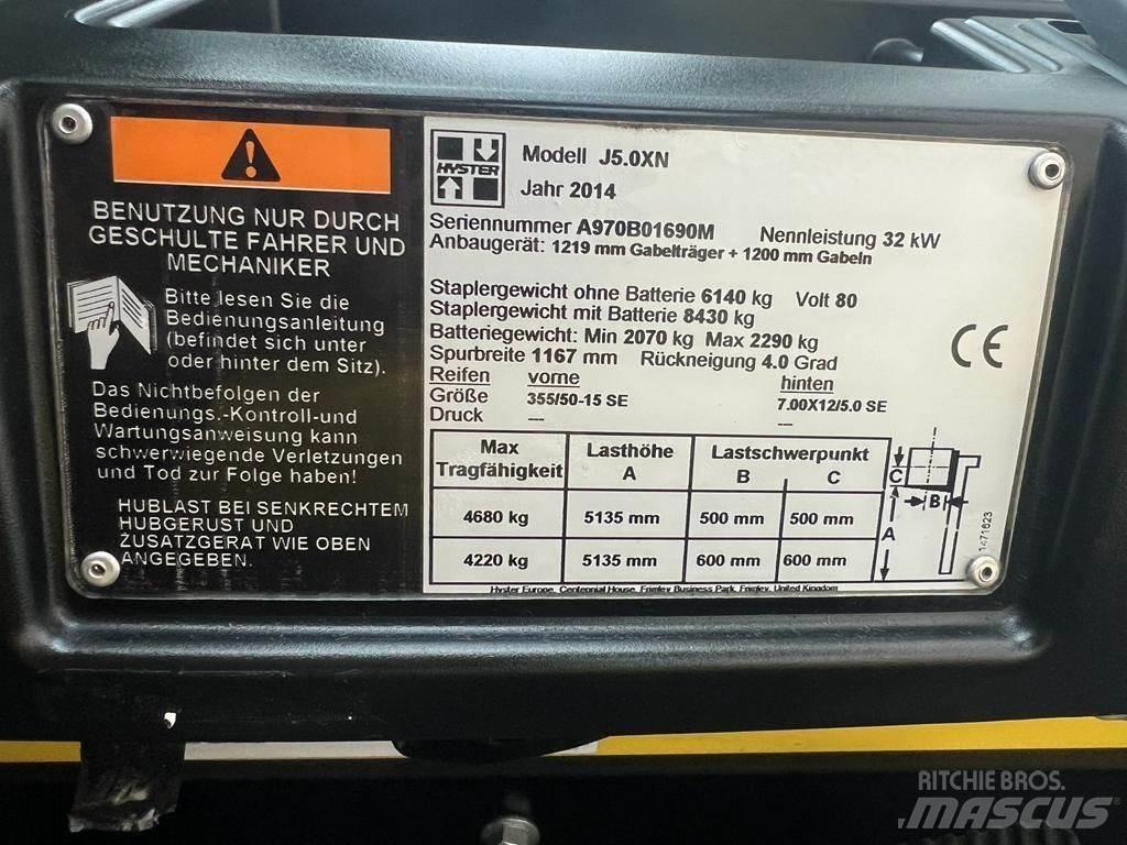 Hyster J 5.0 XN Empilhadores eléctricos