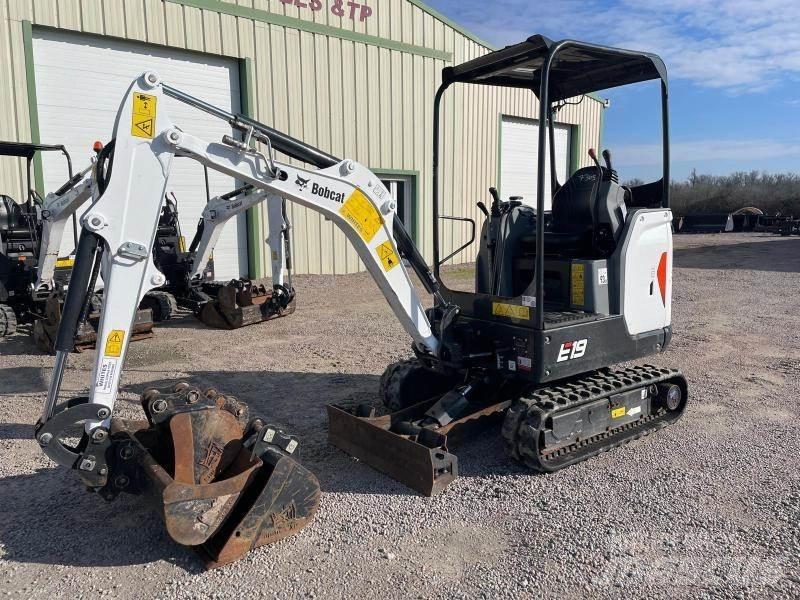 Bobcat E19 Mini Escavadoras <7t