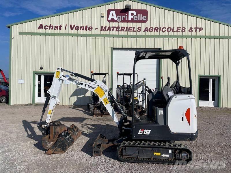Bobcat E19 Mini Escavadoras <7t