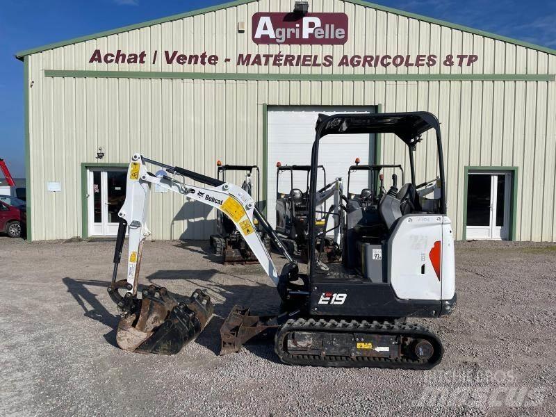 Bobcat E19 Mini Escavadoras <7t